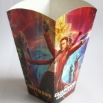 mooi bedrukt popcorn bakje beker container film premiere gardians of the galaxy in full color bedrukt