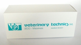 bedrukte medicijndoosje voor diergeneesmiddel veterinair product