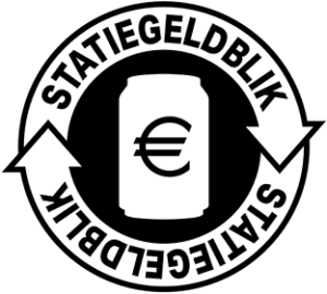 logo statiegeld blik, icoon statiegeld blik