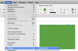 Transparantie in InDesign, tips verpakking opmaken