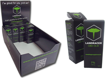 bedrukte cosmetica doosjes met displaydoos in full color bedrukt met logo op maat gemaakt in verschillende maten