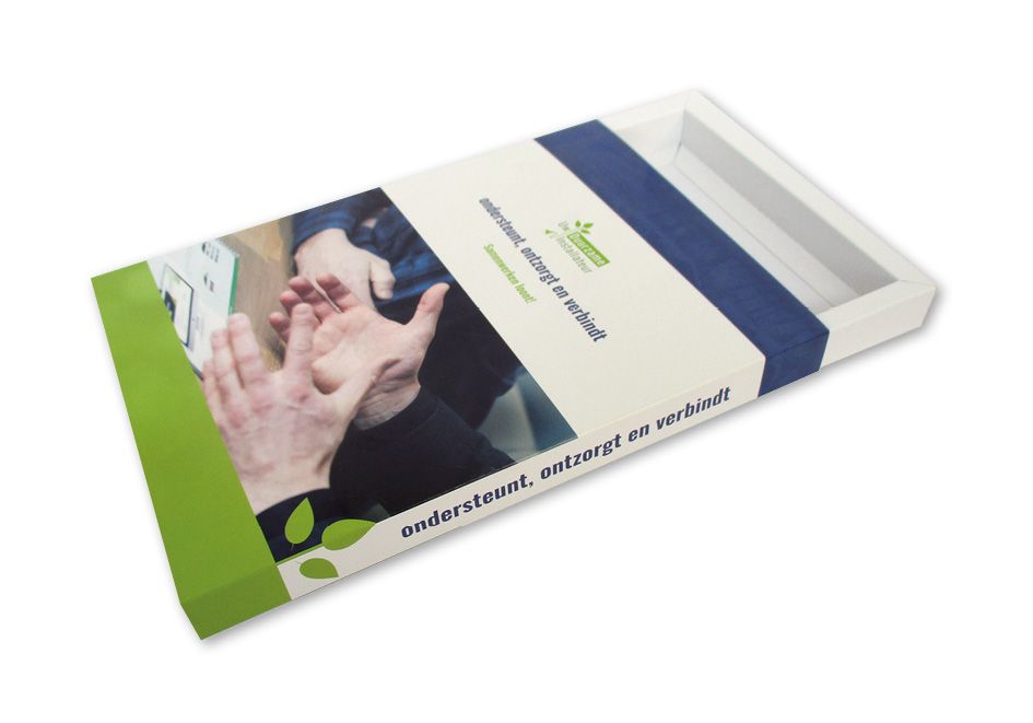 Schuifdoos buitenmaat 166x236x20 mm binnenmaat 146x216x20 mm