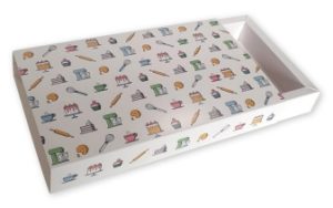 bedrukt schuifdoosje voor koeken met sleeve in full color bedrukt met dikke randen luciferdoosje slide box ladedoos