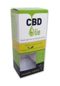 bedrukte doos in full color met venster met interieur voor 10 ml druppel flesje CBD olie, vensterdoosje met logo