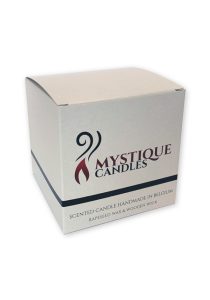 autolock doosje bedrukt met logo in full color kubusdoosje productverpakking geurkaarsen paperwise milieuvriendelijk karton, doos voor kaars, candles