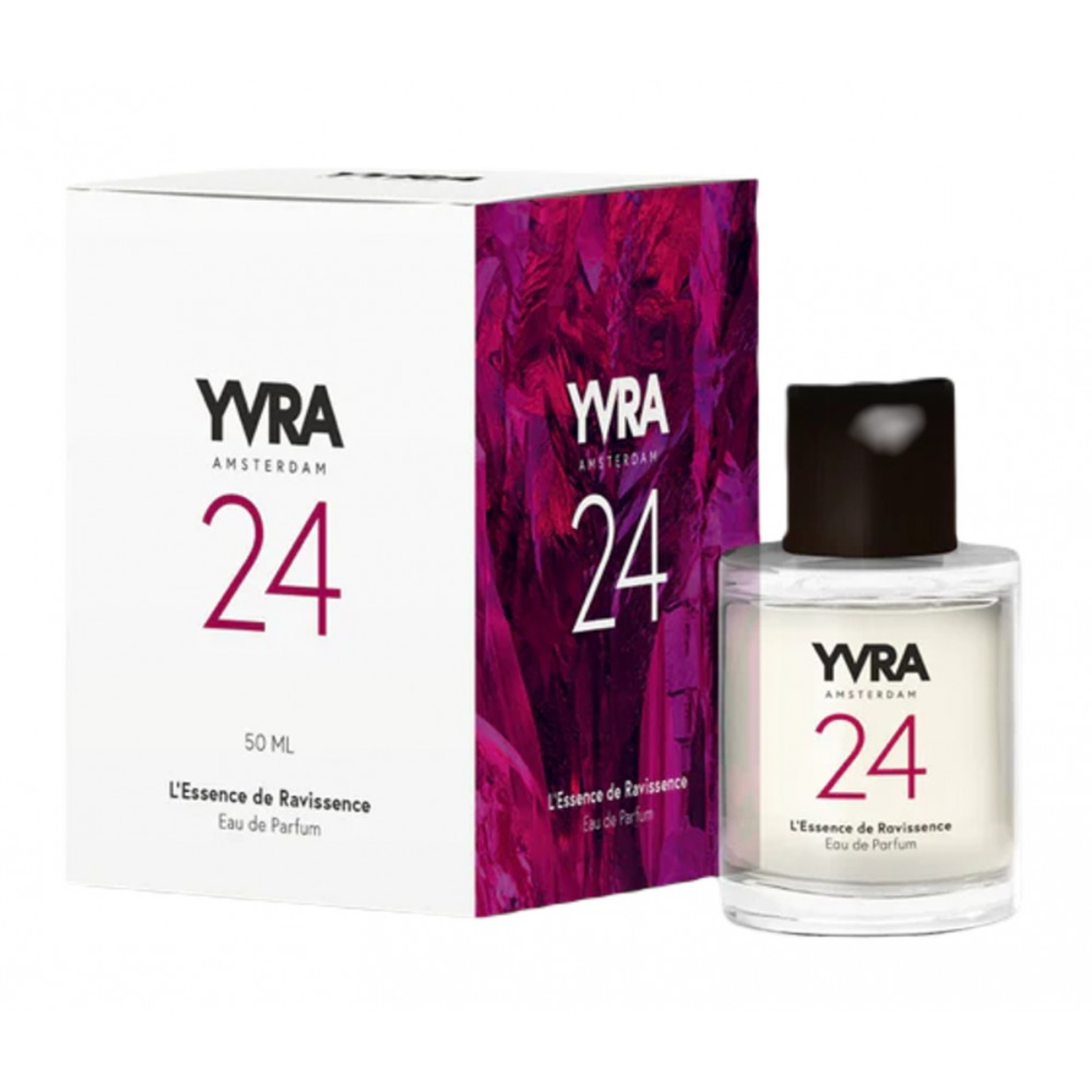 bedrukt cosmetica doosje voor 50 of 100 ml parfum fles in full color met soft touch laminaat opdruk binnenzijde en buitenzijde met interieur